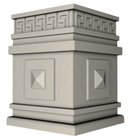 Coloane — profil decorativ